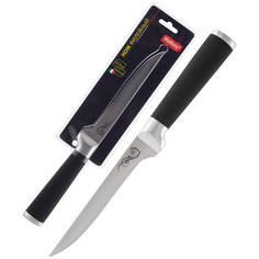 Ножи кухонные нож MALLONY 12,5см филейный нерж.сталь, термопласт. резина