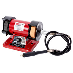 Станки точильные станок точильный REDVERG RD-GM1775FS 75мм 170Вт + гибкий вал гравера