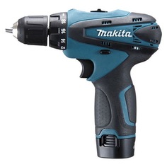 Дрели-шуруповерты аккумуляторные дрель-шуруповерт MAKITA DF330DWE 10,8В Li-Ion 1,3Ач 2 аккумулятора