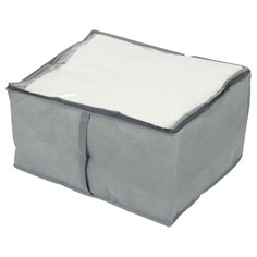 Коробки, кофры, чехлы для одеял и белья чехол для хранения РЫЖИЙ КОТ 60х45х30см спанбонд, ПВХ