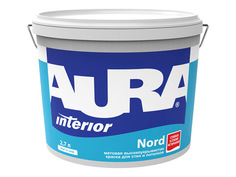 Краски для стен и потолков краска в/д AURA NORD для стен и потолков 2,7л, арт.4607003914608