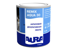 Краски и эмали специальные эмаль акриловая AURA LUXPRO REMIX AQUA 30 0,9л, арт.4607003915780