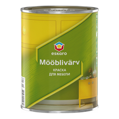 Краски и эмали для дерева краска акриловая ESKARO Mooblivarv база A 0,9л, арт.4740381014833