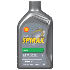 Трансмиссионные масла масло трансмиссионное SHELL Spirax S4 AT 75W-90 1л