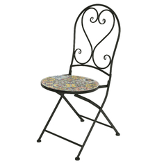 Комбинированная и металлическая мебель стул Мозаика Брага 39х47х94см металл складной Kaemingk