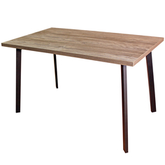 Столы для кухни стол ВЕЛИНГТОН 1200х750мм дуб велингтон ЛДСП/металл