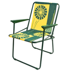 Комбинированная и металлическая мебель стул складной с подлокотниками 64х55х78см в асс-те