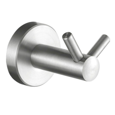 Крючки и планки для ванной комнаты крючок двойной LEDEME L71705-2 нерж сталь сатин