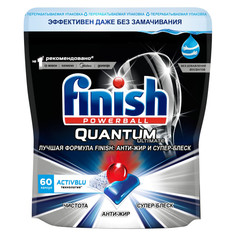 Капсулы и таблетки для посудомоечных машин капсулы для ПММ FINISH Quantum Ultimate 60шт
