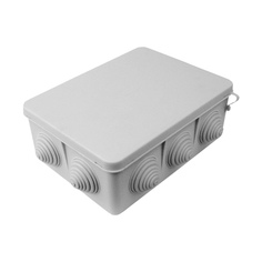 Коробки распределительные без клемм коробка распределительная HEGEL 190х140х70мм IP55 cветло-серый