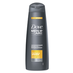 Шампуни для волос шампунь DOVE Men Густые и крепкие 2в1 380мл мужской