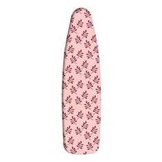 Чехлы для досок гладильных чехол для гладильной доски HAUSMANN жаропрочный 125х45см хлопок розовый