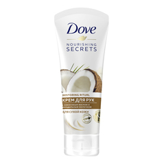 Средства для рук крем для рук DOVE Nourishing Secrets кокосовое масло и миндальное молочко 75мл