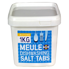 Ополаскиватели и освежители для посудомоечных машин соль для ПММ MEULE Active 1кг таблетки