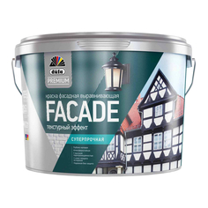 Краски и эмали фасадные краска в/д фасадная DUFA Premium Facade база 1 2,5л белая, арт.Н0000004344