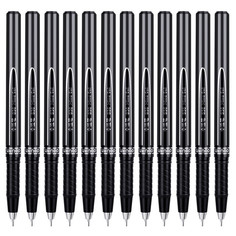 Ручки ручка гелевая черная DELI 0,5мм