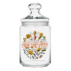 Банки, емкости для сыпучих продуктов банка LUMINARC Herbs&Spices 1л круглая стекло