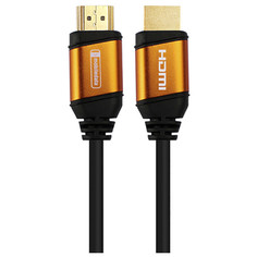 Кабели кабель HDMI - HDMI v2.0b HDR, Gold Yellow 1.0 м черн. Mobiledata