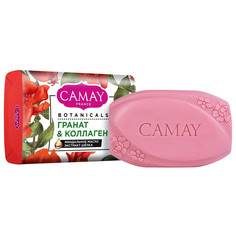 Мыло кусковое мыло CAMAY Botanicals Гранат и Коллаген 85г
