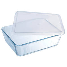 Формы для выпечки форма для запекания PYREX Cook Freez 19x14x4см 0,8л с крышкой прямоугольная жаропрочное стекло