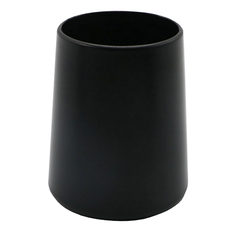 Стаканы для ванной стакан VITARTA Unisson black пластик черный