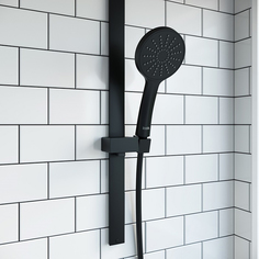 Душевые гарнитуры гарнитур душевой IDDIS Slide 117мм 1 режим черный