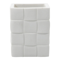 Стаканы для ванной стакан VITARTA Origami полирезин белый