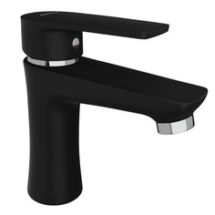 Смесители для раковины смеситель для раковины REDBLU by DAMIXA Saturn из полимера чёрный