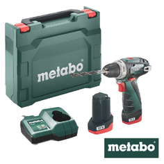 Дрели-шуруповерты аккумуляторные дрель-шуруповерт METABO PowerMaxx BS 12В Li-Ion 2Ач 2 аккумулятора