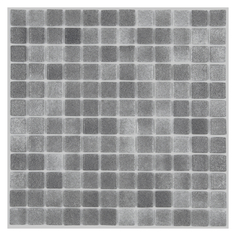 Плитка мозаика стеклянная мозаика стеклянная 31,7х31,7х0,4 ANTISLIP (нескользящая), серая Vidrepur