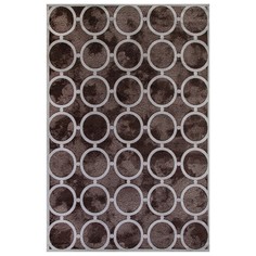Ковры ковер SIERRA D713 BROWN-CREAM 1500х1900мм коричневый полипропилен Merinos