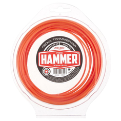 Лески для триммеров и кос леска для триммеров HAMMER ROUND, 2,4 мм, 15 м,м круг