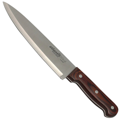 Ножи кухонные нож ATLANTIS Калипсо 20см поварской нерж.сталь, дерево