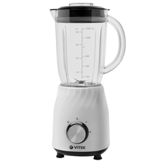 Блендеры блендер VITEK VT-8514 800Вт чаша 1,2л бел.