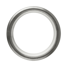 Декоративные элементы и комплектующие для карнизов кольцо ARTTEX 20мм с пласт.вставкой 10шт титан, арт.А0000012158
