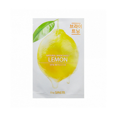 The Saem, Маска для лица Natural Lemon, 21 мл