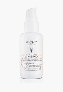 Флюид солнцезащитный Vichy тонирующий, против признаков фотостарения