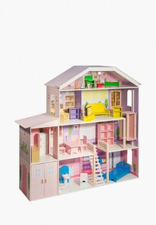 Дом для куклы Paremo "Фантазия", с мебелью 23, для кукол 30 см