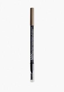 Карандаш для бровей Nyx Professional Makeup Eyebrow Powder Pencil, оттенок 03, Soft Brown, 1 г