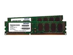 Модуль памяти Patriot Memory Signature DDR3 DIMM 1600Mhz PC3-12800 CL11 - 8Gb KIT (2x4Gb) PSD38G1600K