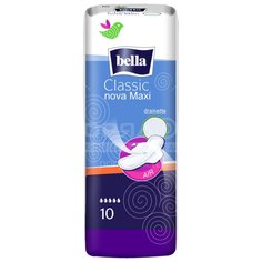 Прокладки женские Bella, Classic Nova Maxi, 10 шт, BE-012-MW10-E04