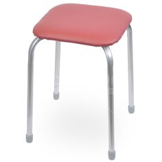Табурет с мягким сиденьем Nika Классика ТК03 темно-красный, 32х32х47 см
