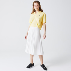 Женская плиссированная юбка Lacoste