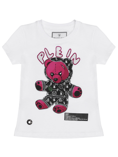 Футболка хлопковая с принтом Philipp Plein