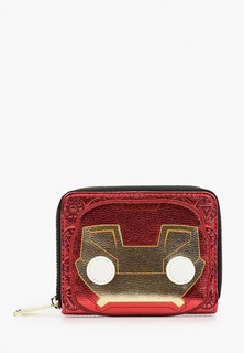 Кошелек Loungefly Marvel Ironman Head Zip Around Wallet MVWA0154