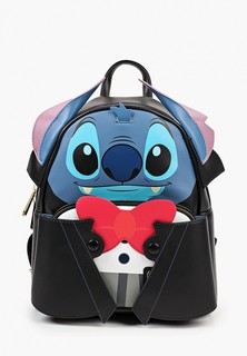 Рюкзак Loungefly Disney Vampire Stitch Bow Tie Mini Backpack WDBK1804