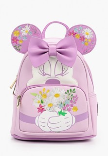 Рюкзак Loungefly Disney Minnie Holding Flowers Mini Backpack WDBK1763