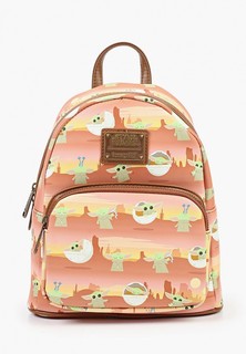 Рюкзак Loungefly Star Wars Mandalorian Backpack NC STBK0201