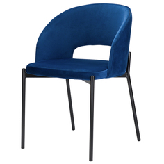 Кресло earl (bergenson bjorn) синий 57x76x52 см.