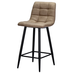 Стул полубарный chilli (bergenson bjorn) серый 41x94x44 см.